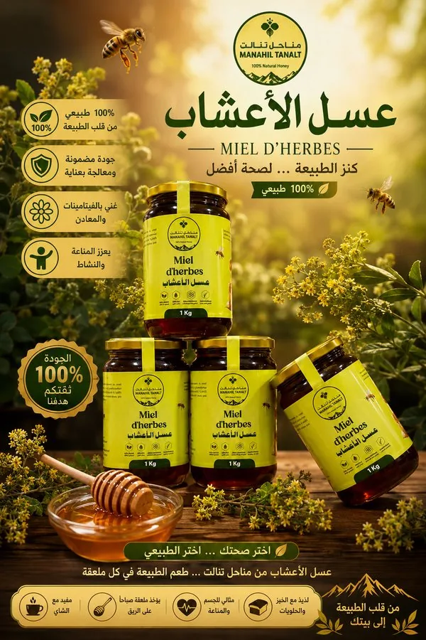 العسل الطبيعي